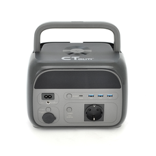 Power station CTOLITY AP400  APP Control, 400W, 345Wh LiFePO4, MPPT 150W max, DC12V-5A, 2хAC 220, 3xUSB-18W, 1хUSB-C(22W), wireless 15W, Fast charge 60min, 177×205×177mm, 5kg Изображение
