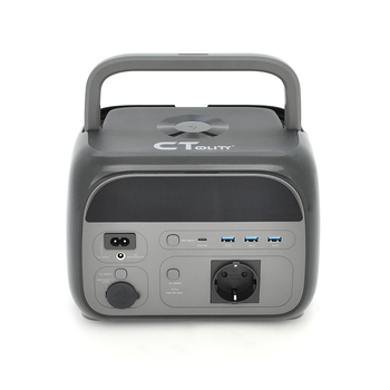 Power station CTOLITY AP400  APP Control, 400W, 345Wh LiFePO4, MPPT 150W max, DC12V-5A, 2хAC 220, 3xUSB-18W, 1хUSB-C(22W), wireless 15W, Fast charge 60min, 177×205×177mm, 5kg Зображення