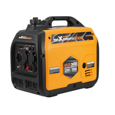 Генератор інверторний БЕНЗИНОВИЙ MXR3800 (3,2 kW), однофазний, 220V, 50Hz, об'єм бака 4л, ручний запуск Зображення