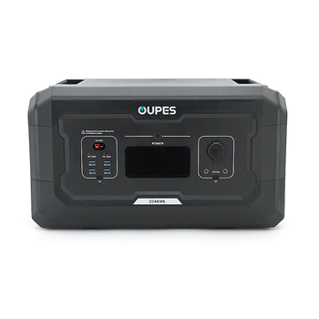 Портативний джерело живлення OUPES S3+S2, LiFePO4, 3600W, PEAK 7000W, 5120Wh, 3500 циклів, MPPT 2100 Вт, 5xAC190-250 В 16 А, 4xUSB-A -18 Вт, 2xUSB-C - 100 Вт, Anderson 12 В 30 А, IP21, 642*305*438 мм, 37,8 кг Зображення