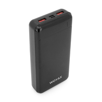 Power Bank WOYAX WY-20F 20000mAh, 22.5W, Black, 0.460kg, Box Зображення
