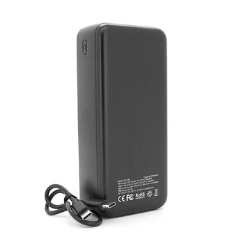 Power Bank WOYAX WY-30F 30000mAh, 22.5W, Black, 0.580kg, Box Зображення