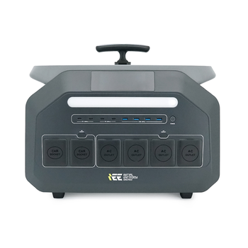 Портативна зарядна станція Singo3000, 3200W/2048Wh LiFePO₄, MPPT 1000W max, 2xDC5521-12V-8A, CarPort-12V-10A, 4xAC230V, 4xUSB-A-15W, 4xUSB 1.5 h, 4xUSB-C-100W, Wi-Fi, Bluetooth, charge 1.5 h, 445*298*371 мм,24.4 кг Зображення