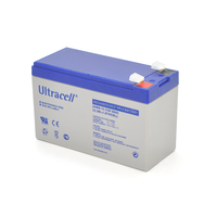 Акумуляторна батарея Ultracell HR9-12 AGM 12V 9 Ah (151 x 65 x 99) , 2.45 kgWhite Q8/420 Зображення