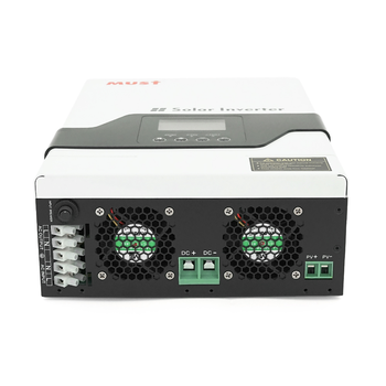 Гiбрiдний ДБЖ  MUST PV18-1012VPM, 1000W, 12V, ток заряда 10-20A, 170-280V, MPPT (60А, 105 Vdc), 225*355*92 мм, 5.5 кг Зображення