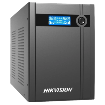 ДБЖ Hikvision DS-UPS3000, 3000ВА/1800 Вт LCD, 4xUniversal socket, 4x12V/9Ah, 18.5 кг, 412×145×210 мм Зображення