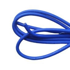 Кабель силіконовий луджений AWG 6 Blue (синий) ціна за метр Изображение