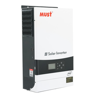 Гібридний інвертор MUST PH19-6048EXP, 6000W, 48V, струм заряду 1-60А, 160-275V, MPPT (80А, 450 Vdc), 490х300х150 Зображення