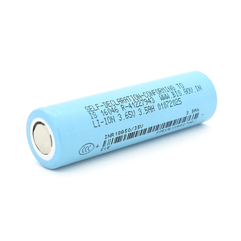 Акумулятор 18650 Li-Ion EVE 3500mAh 35V 3c 3.5A, 4.2/3.6/2.5V,  Blue Зображення