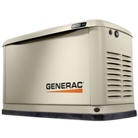 Газовий генератор GENERAC 7232, однофазний, 220В, 50Hz, 8кВт, електростартер, повітряне охолодження (1200х650х850), 155кг Зображення