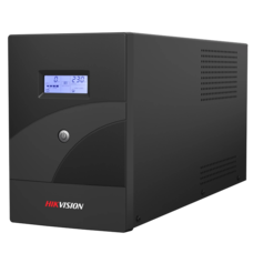 ДБЖ Hikvision DS-UPS3000-R, 3000ВА/1800 Вт LCD, 4xUniversal socket, 4x12V/9Ah, 23 кг, 433×145×208 мм Изображение